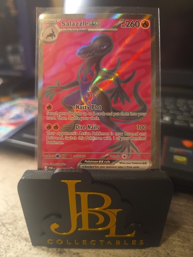 Carta pokémon salazzle - pokémon,