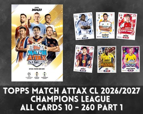 Topps match attax champions - match,